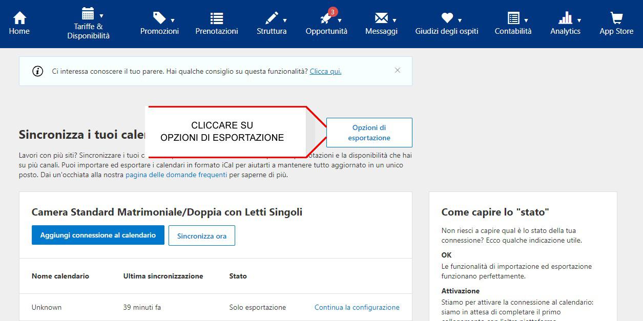 BBPlanner – Gestionale Web B&B Calendario